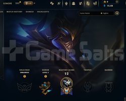 EUW Unranked | 4 Kostüm - 15K Mö | LoL Hesap