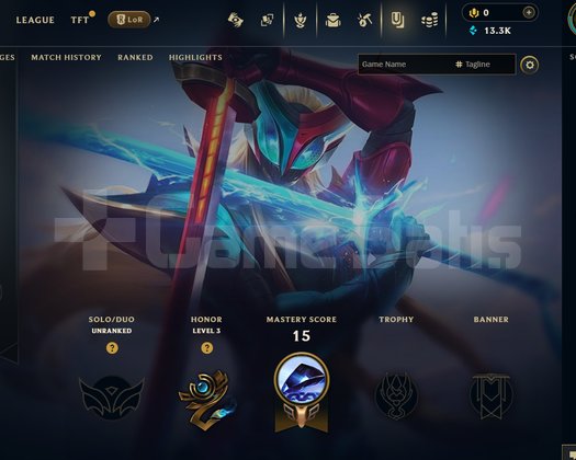 EUW Unranked | 6 Kostüm - 31 Hero | LoL Hesap