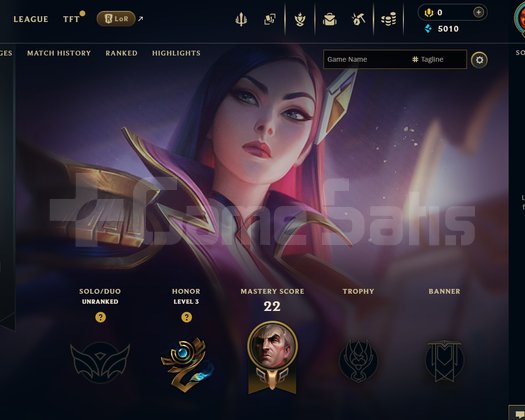 EUW Unranked | 4 Kostüm - 31 Hero | LoL Hesap