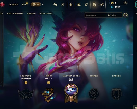 EUW Unranked | 6 Kostüm - 35 Hero | Dereceli Hazır