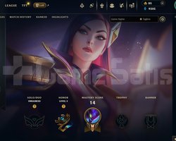 EUW Unranked | 3 Kostüm - 35 Hero | LoL Hesap