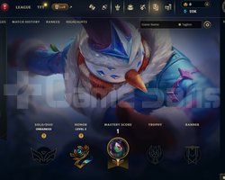 EUW Unranked | 2 Kostüm - 22K Mö | LoL Hesap