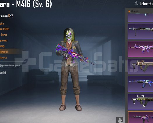 6 LVL. MASKARA!! + 4 LVL. AKM!! + FİRAVUN ÇANTA!!