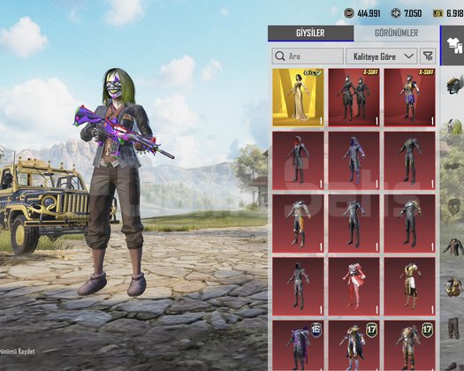 6 LVL. MASKARA!! + 4 LVL. AKM!! + FİRAVUN ÇANTA!!