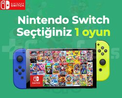 Nintendo Switch İstediğiniz 1 Oyun