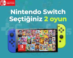 Nintendo Switch İstediğiniz 2 Oyun