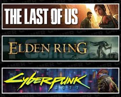 The Last Of Us 1 +Elden Ring +Cyberpunk 2077