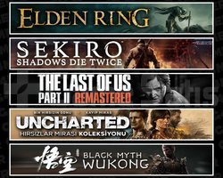 Elden +Sekiro +TLOU2 +UNCH +Wukong