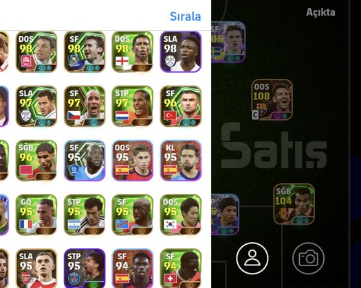 KG 3237 4 BOMBACI+MESSİ+GYKERES+BARESİ+KOUNDE