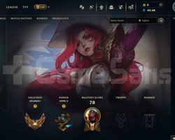 TR Gold 1 | 1 Kostüm - 49K Mö | LoL Hesap