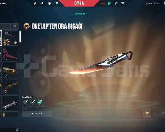 Kaos Gürzü Faz Koruyucu Vandal Onetapten Ora Bıça