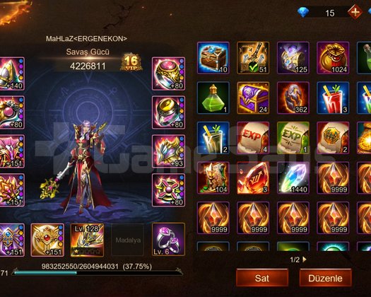 Server 6 dadır satılık