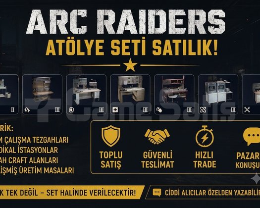 TÜM ATOLYELER,TEZGAHLAR 1-3 TAVUK DAHİL DEĞİL