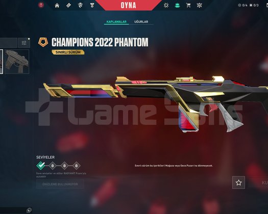 Champions 2022 Kelebek Champions 2022 Phantom