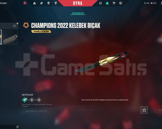 Champions 2022 Kelebek Champions 2022 Phantom