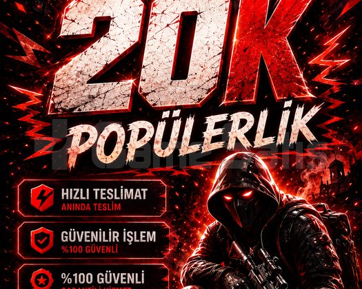 ŞOK FİYATA 20 K POPÜLERLİK