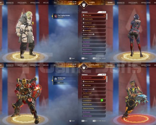 APEX TRDE EŞSİZ! | 5 HEIRLOOM | 270+ LEGENDARY|