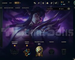 EUW Unranked | 10 Kostüm - 46 Hero | LoL Hesap
