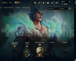 EUW Unranked | 10 Kostüm - 30K Mö | LoL Hesap
