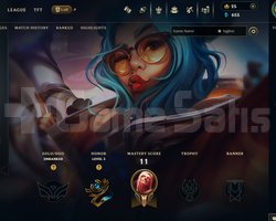 EUW Unranked | 10 Kostüm - 36 Hero | LoL Hesap