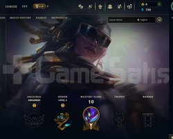 EUW Unranked | 10 Kostüm - 36 Hero | LoL Hesap