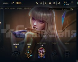 EUW Unranked | 10 Kostüm - 33 Hero | LoL Hesap