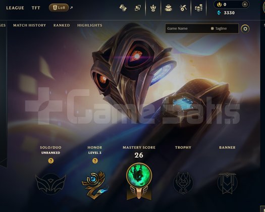 EUW Unranked | 9 Kostüm - 39 Hero | LoL Hesap