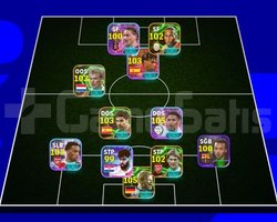 Ortalama bir efootball hesabıdır