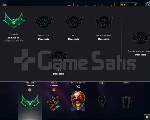 EUW/EMERALD4/6 OYUN ATILDI/KOLAY MASTERA ATMALIK
