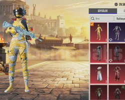 Satılık Pubg hesabını x suit 1 buz m4 6 seviye