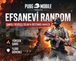 PUBG Mobile Random Hesap - Yüksek Şanslı Dolu