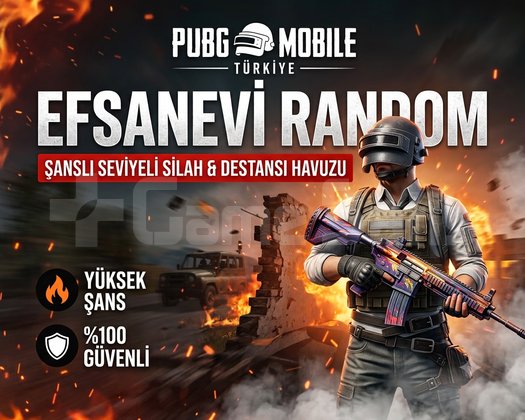 PUBG Mobile Random Hesap - Yüksek Şanslı Dolu