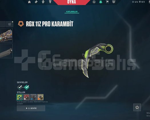 RGX KARAMBİT + EVORİLİ GÜZEL HESAP