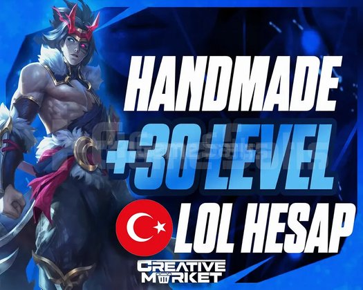 LOL | TR UNRANKED +30 LEVEL | BAN YEMEYEN HANDMADE