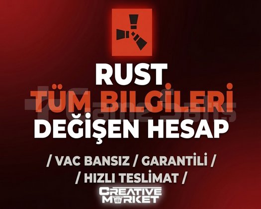 RUST | BİLGİLERİ DEĞİŞEN STEAM HESABI | BANSIZ