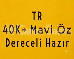 TR 40K ÖZ | DERECELİ HAZIR | MAİL DEĞİŞEN