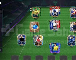 Satılık FC Mobile Hesabı 124 GEN 4-3-3 Atak / Güç