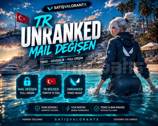TR - UNRANKED - MAİL DEĞİŞEN - +5000 İŞLEM!