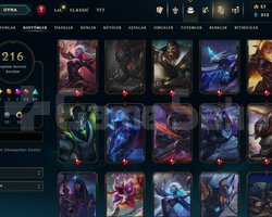 320 LEVEL - 216 KOSTÜM - UNRANKED +35,000 SATIŞ