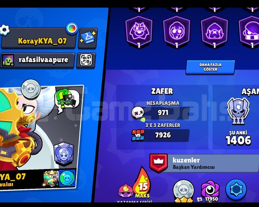 Brawl stars hesap
