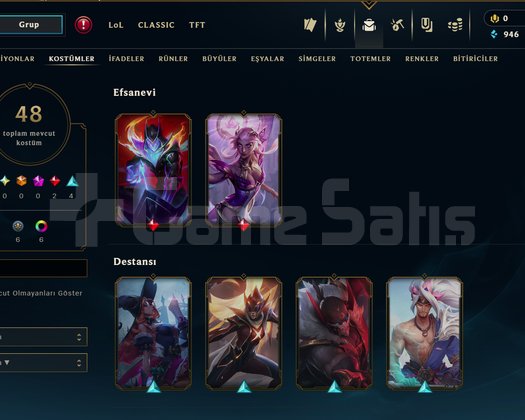 TR // DEMIR 1  // 48 SKIN // GÜNÜN HESABI 2