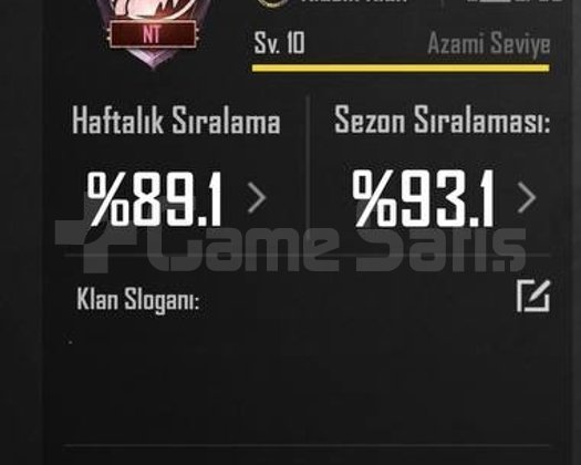 10 LVL KLAN  ANLIK TESLİMAT