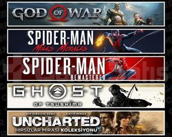 GOW +Miles +Spider 1 +Tsushima +Uncharted