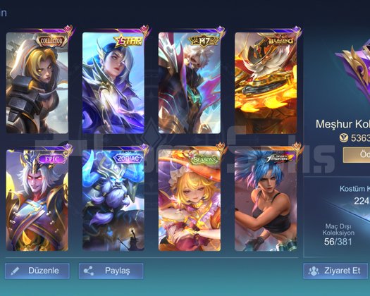 MLBB Hesabı | Yüksek Win Rate