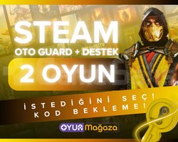 İSTEDİĞİNİZ 2 OYUN + OTO GUARD + GARANTİ
