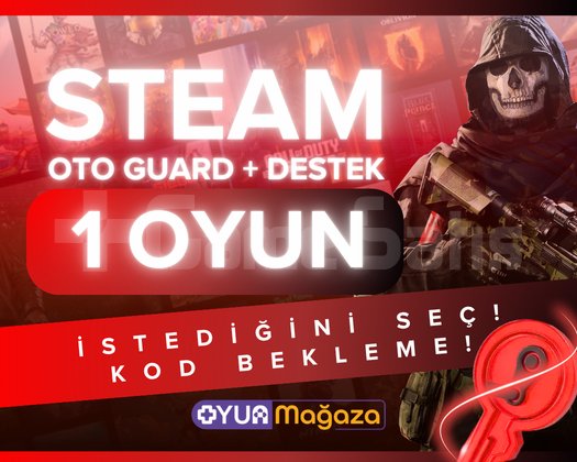 İSTEDİĞİNİZ 1 OYUN + OTO GUARD + GARANTİ