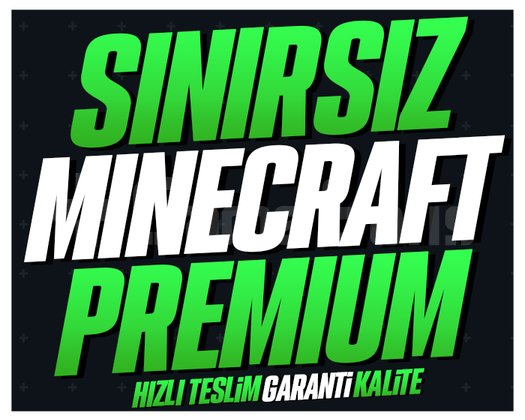 Minecraft Sınırsız Premium | Hızlı + Garanti