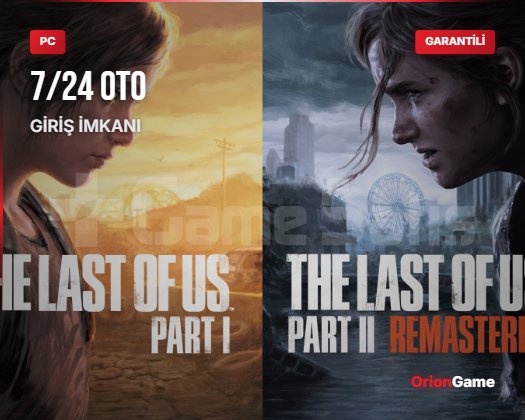 The Last of Us Part 1 + Part 2 + OTO GUARD