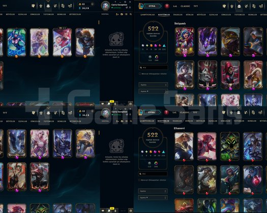 823 LVL  522 Skin  S4 TR  2014 Legacy İçerikler