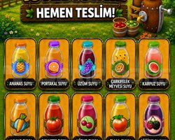 100 Adet Seçeceğiniz Meyve Suyu ANINDA TESLİMAT